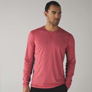 Lululemon T.H.E. Long Sleeve Wee Stripe Long Sleeve Shirt Size L